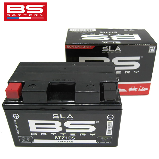 CBR600F4I PC35用 BSバッテリー BTZ10S (YTZ10S FTZ10S)互換 バイクバッテリー 液入り充電済