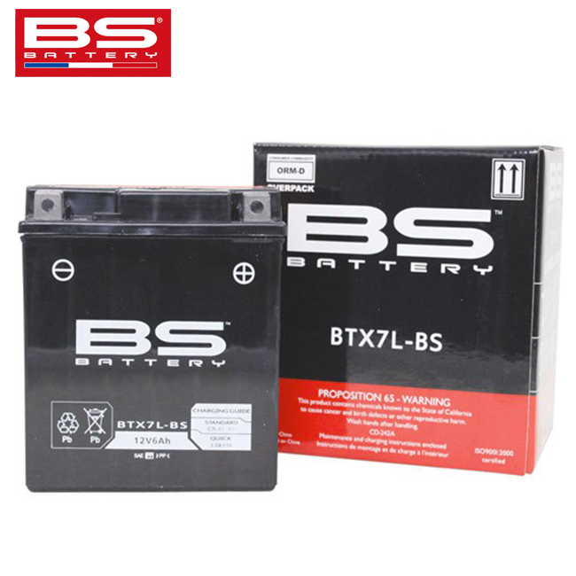 CBR250R MC41用 BSバッテリー BTX7L-BS (YTX7L-BS GTX7L-BS FTX7L-BS)互換 液別 MF バイクバッテリー｜horidashi｜02