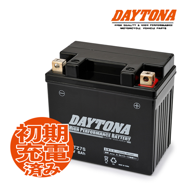 在庫有 フル充電 デイトナ ハイパフォーマンスバッテリー MFバッテリー SEROW[セロー]250/JBK-DG17J用 DYTZ7S DAYTONA