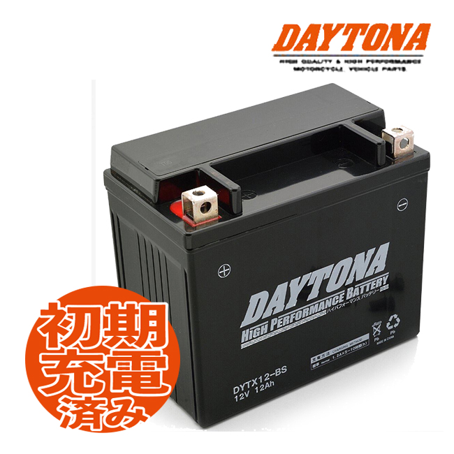 デイトナ ハイパフォーマンスバッテリー MFバッテリー KLE400/LE400A用 DYTX12-BS DAYTONA