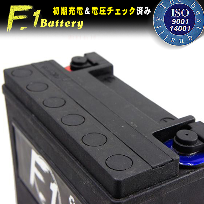 1年保証付 F1 バッテリー X4/SC38用 バッテリー YTX14-BS 互換 MFバッテリー FTX14-BS｜horidashi｜02