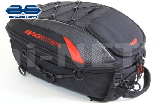 在庫有 シートバッグ バイク BAGSTER バグスター SPIDER スパイダー 15-23L 2WAY リュック バックパック ザックパック  ヘルメット収納