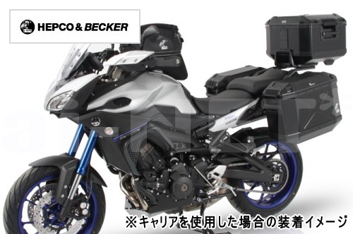HEPCO&BECKER ヘプコ＆ベッカー MT-09 TRACER トレーサー ABS サイドケースホルダー Lock it サイドキャリア  6504547-0005