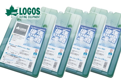 LOGOS（ロゴス） お買い得4セット 倍速凍結・氷点下パックL 81660641 