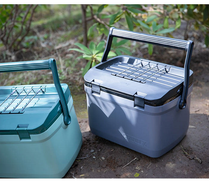 正規品 STANLEY/スタンレー COOLER BOX クーラーボックス 15.1L グリーン 緑 クーラーショックS x2 氷点下 パック 保冷剤  冷凍保存 -7.8℃