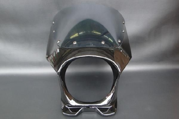 レビューで特典 (XJ750) ビキニカウル (エアロスクリーン) 黒 ブラック 180パイ 汎用 外装パーツ | bahrainpipes.com