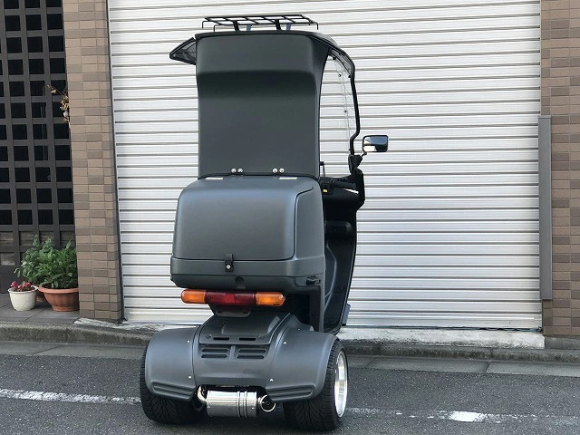 ジャイロキャノピーリア大型ボックス！ta02.ta03.フルセット！ 納期約2ヶ月 ジャイロキャノピー用 純正風 トランクタイプ リア