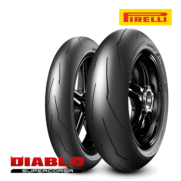 納期未定 正規品 PIRELLI ピレリ DIABLO SUPERCORSA V3 SC1 120/70ZR17 180/60ZR17 ディアブロ  スーパーコルサ V3 フロント リア タイヤ 前後セット