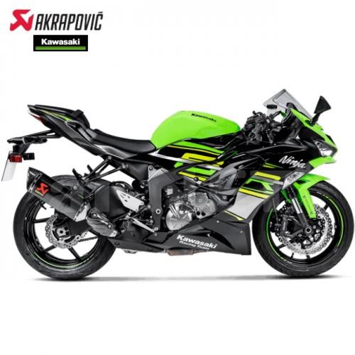 緑*茶様 ZX636 アクラポピッチ　サイレンサー　スリップオン　6R AKRAPOVIC（アクラポビッチ） 送料無料 AKRAPOVIC/アクラポヴィッチ