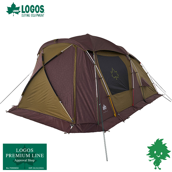 LOGOS ロゴス プレミアム PANELグレートドゥーブル XL-BJ 71805538 ２ルームテント４〜５人用 大型テント キャンプアウトドア
