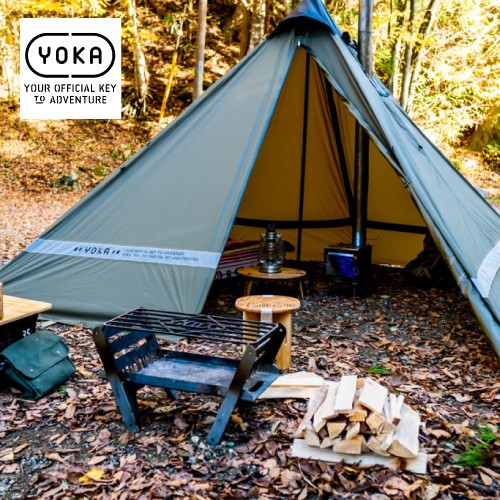 完売 10thロット YOKA/ヨカ TIPI ティピ ワンポールテント 1〜2人用