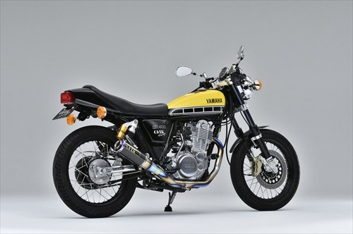 SR400 チタンサイレンサー 送料無料 オーヴァー OVER GP-PERFORMANCE XL チタン SR400(FI