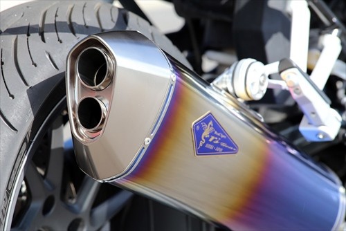 送料無料 アールズギア BMW 水冷R1200R/RS用 マフラー リアルSP