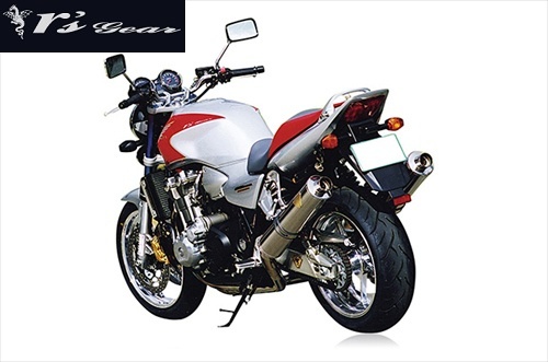 t*様 CB1300SF アールズギア ワイバン チタン2本出しマフラー フルエ 廃番 アールズギア CB1300SF用 マフラー ワイバン ツイン TI 03-07年式