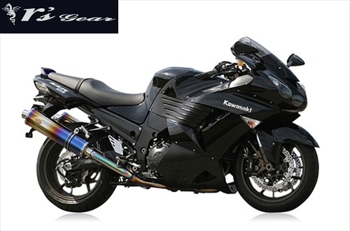 送料無料 アールズギア 08-11年 ZZR1400用 マフラー ワイバン シングル