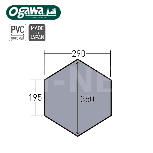 セール特価 ogawa PVCマルチシート グランドシート ツインピルツ 