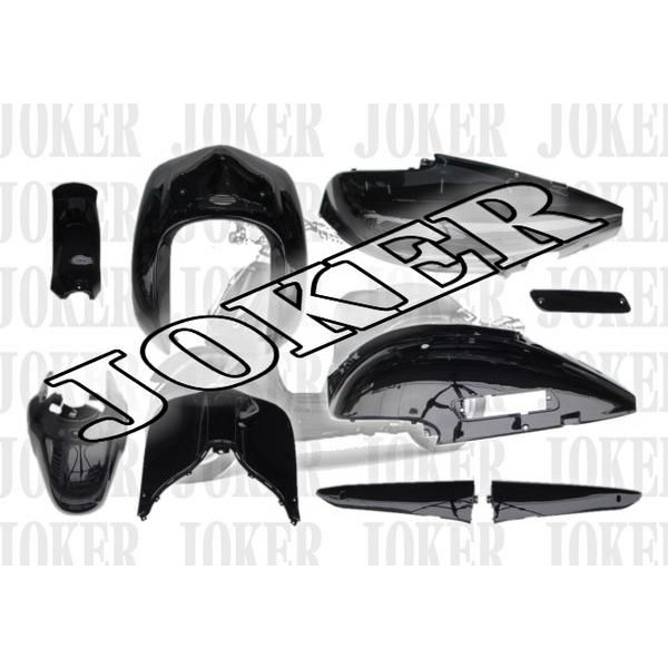 JOKER ジョーカー50/90 AF42/HF09 外装カウル 9点セット ブラック 黒
