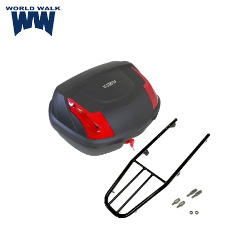 なリアボッ 在庫有 バイク積載 荷台 アイネット Paypayモール店 通販 Paypayモール 送料無料 ワールドウォーク Crf250l Ls用リアキャリア 48lリアボックスセット Wca 54 Hwb48 インナー付き カスタムパーツ なリアボッ Stfelix Co Uk