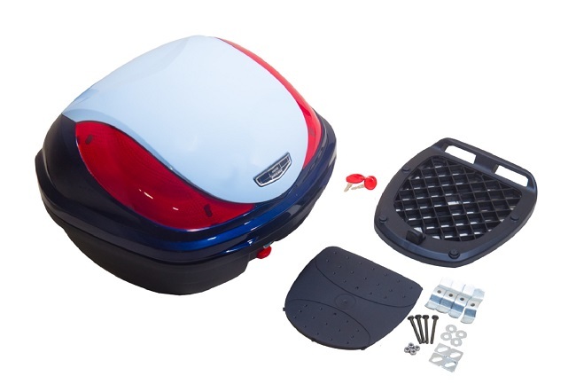 納期約2ヶ月スーパーカブc125専用リアボックス 32L パールカデット