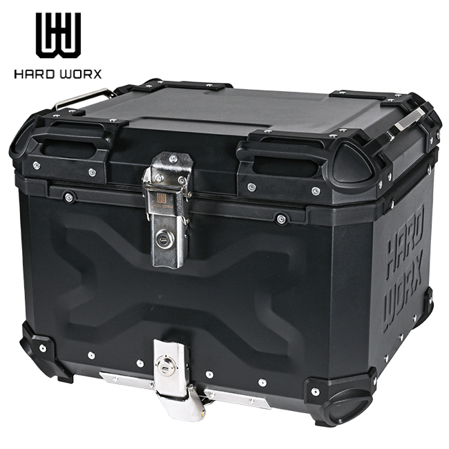蘭夢 新品ケース交換有り 送料無料 HARD WORX トップケース HXNE55B 55L ハードワークス