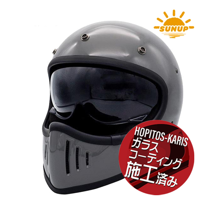 在庫有 送料無料 サンアップ/SUNUP THE BLASTER PILOT ブラスター インナーサンバイザー パイロット SSM-001  フルフェイス 超軽量 グロスグレイ M : 80700 : アイネット Yahoo!ショッピング店 - 通販 - Yahoo!ショッピング