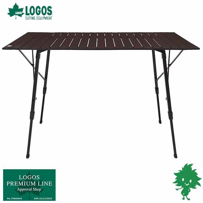 LOGOS（ロゴス） 丸洗いアジャスタテーブル Lサイズ (73551001) 高さ