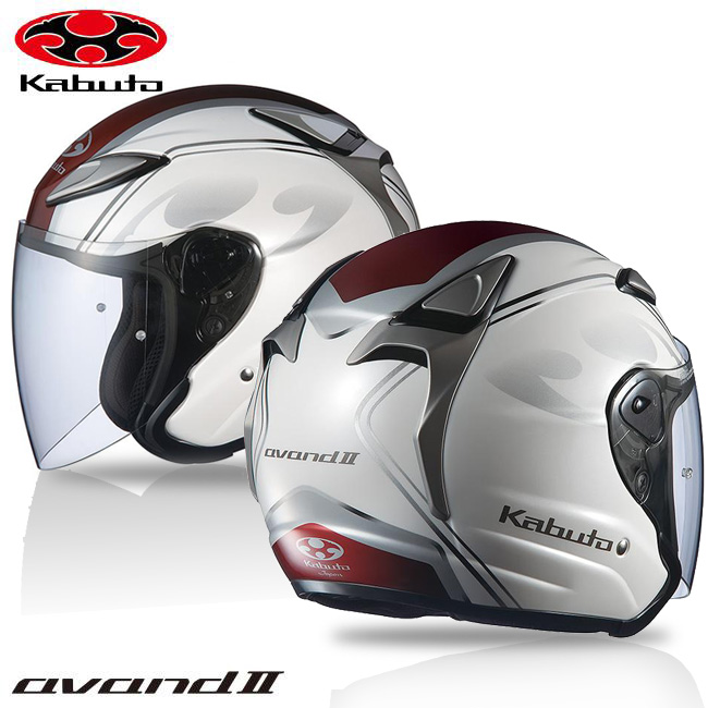 OGK KABUTO オージーケーカブト オープンフェイスヘルメット AVAND 2 CITTA アヴァンド2 チッタ パールホワイト XL  バイク用ヘルメット