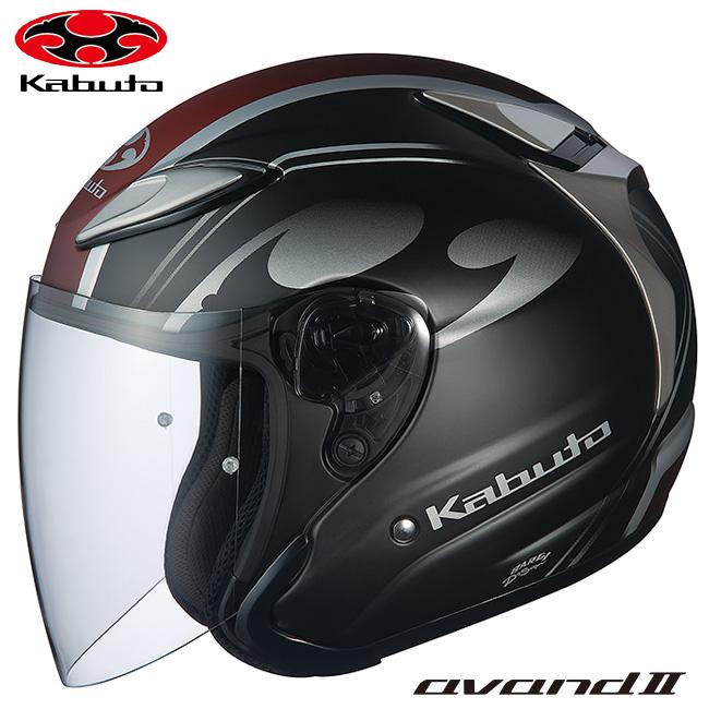 OGK KABUTO オージーケーカブト AVAND CITTA アヴァンド2 チッタ フラットブラック Lサイズ バイク用 オープンフェイス  ヘルメット :81259:アイネット 店 通販 