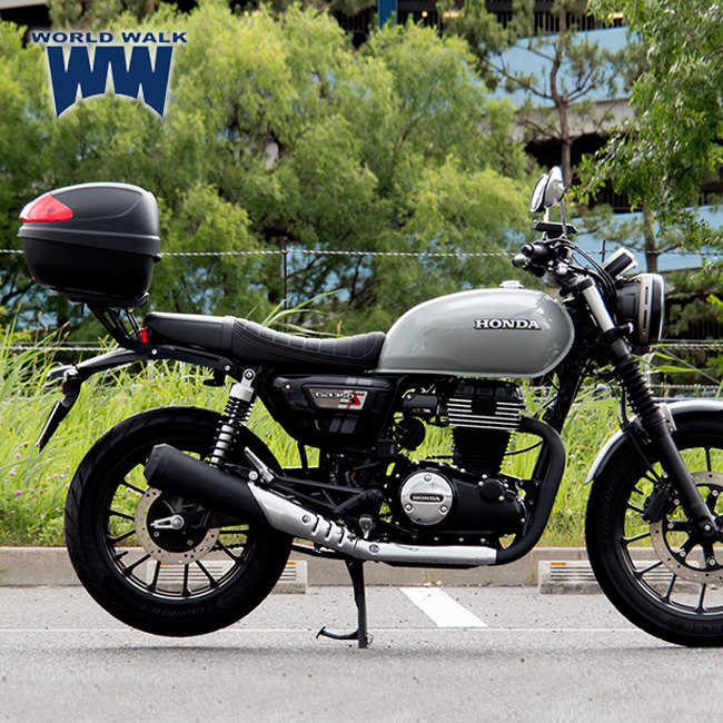 錆ニックサンプルプレゼント WW製/ワールドウォーク ホンダ GB350S用リアキャリア30Lボックスセット スチール製 wca-58-hwb30  カスタム 30L : 82539 : アイネット Yahoo!ショッピング店 - 通販 - Yahoo!ショッピング