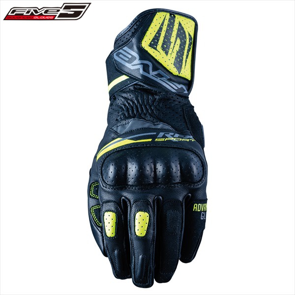 RFX SPORT BLACK FLUO YELLOW Sサイズ Five5/ファイブ グローブ 送料
