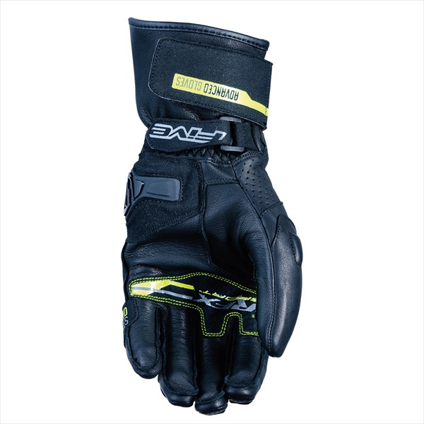 【n】FIVE ファイブ レーシンググローブ BLACK Lサイズ RFX SPORT BLACK FLUO YELLOW Sサイズ Five5/ファイブ グローブ 送料