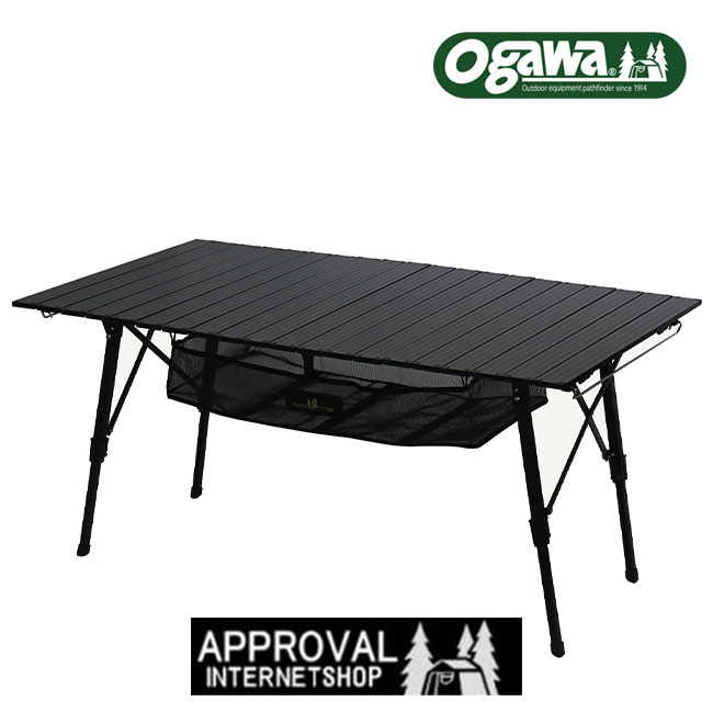 ogawa 在庫有 ロールテーブルL ブラック 1915 オガワ キャンプテーブル