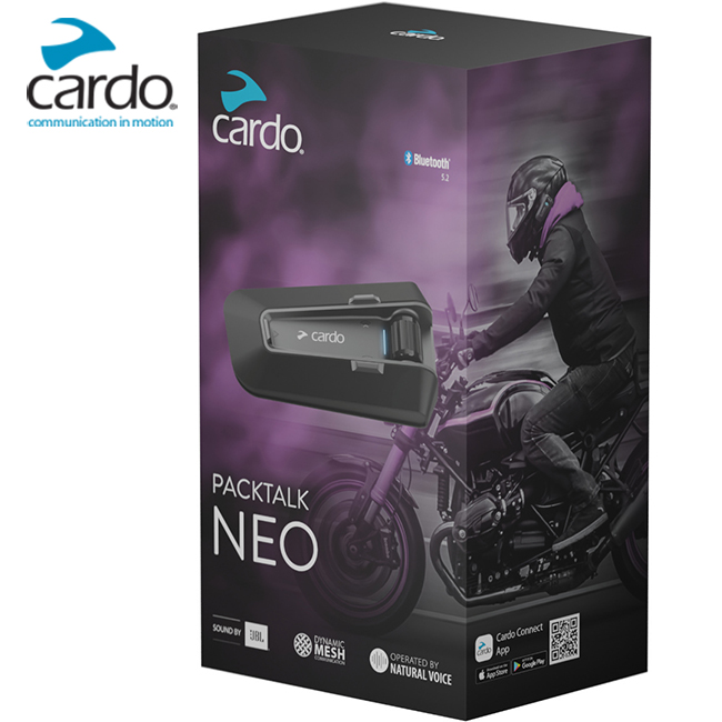 Cardo/カルド PACKTALK NEO パックトークネオ オートバイ専用インカム 