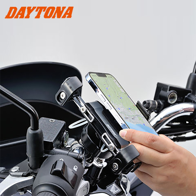 Webike | DAYTONA デイトナ スマートフォンホルダー3＋ IH2000クイック(25103) | スマートフォンホルダー・スマートフォンマウント  通販