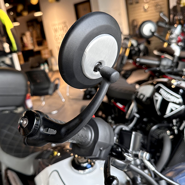 トライアンフ 純正バーエンドミラー TRIUMPH（バイク） トライアンフ 純正 バーエンドミラー