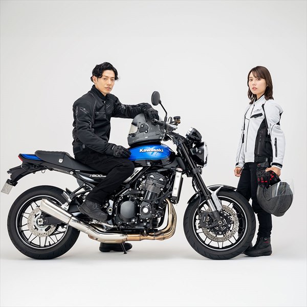 ラフ＆ロード ブラック/BLLサイズ RR7350 ジェットエアメッシュ