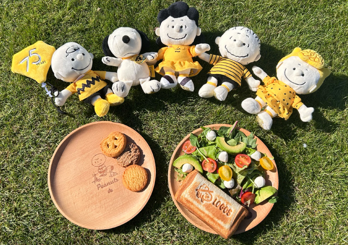 LOGOS（ロゴス） 86001136 SNOOPY PEANUTS 75years 木製プレート