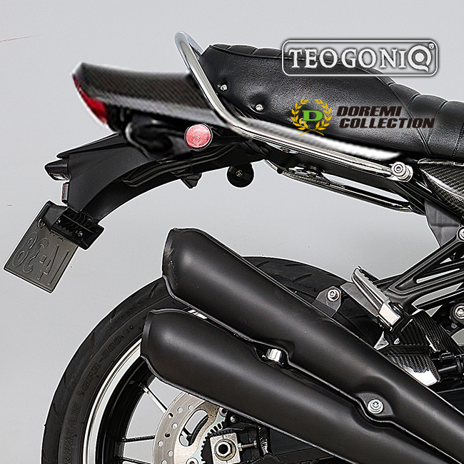 な*べ様 Z900RSロングテールフェンダーレスセット　タイガーカラー　ドレミコ 受注生産 納期1〜2ヶ月 ドレミコレクションxテオゴニア ロングテール