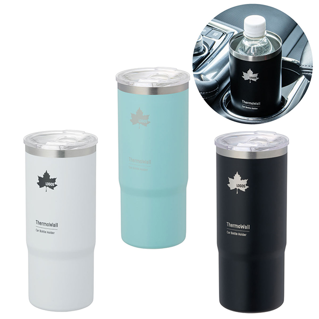 LOGOS ソフトホットウォーターボトルショルダー LOGOS（ロゴス） 81286003 ThermoWall 真空断熱 カーボトルホルダー