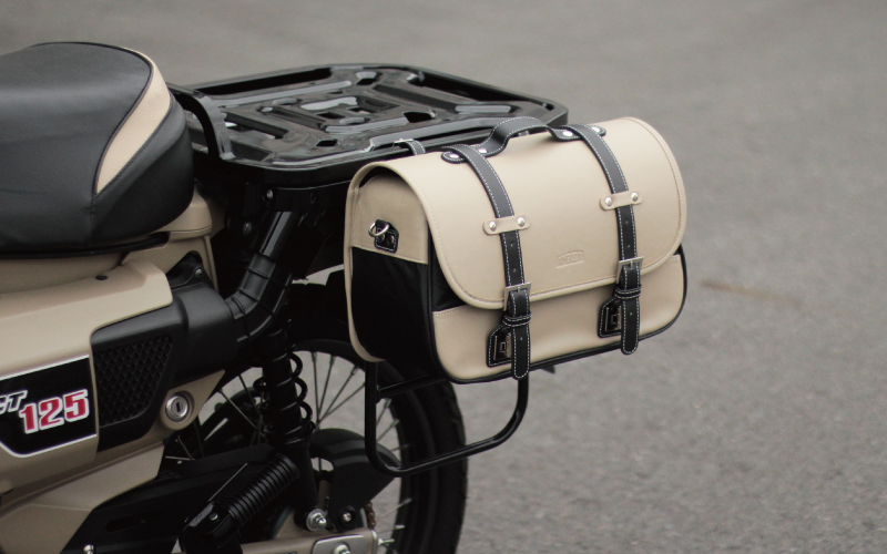 AMBOOT アンブート バイク用サイドバッグMR AB-SBMR01 アイボリー