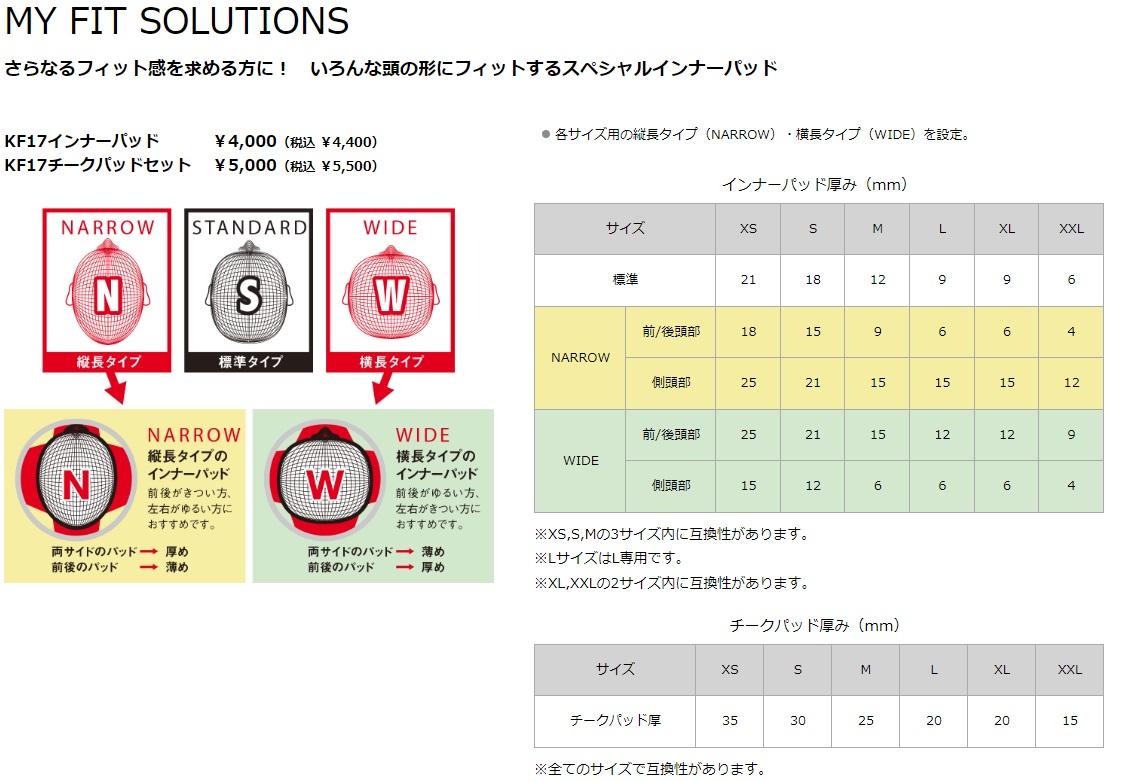 OGK Kabuto（オージーケーカブト） F-17 エフイチナナ F17 ホワイト XL