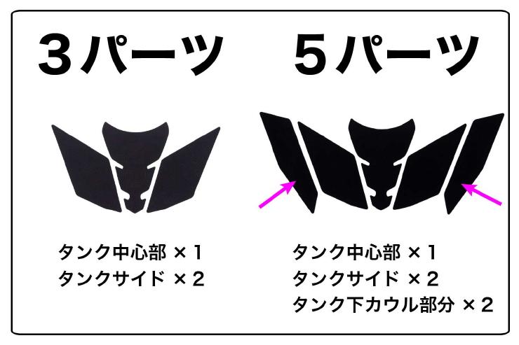 ワールドウォーク（WORLD WARK） Ninja ZX-4RR・ZX-4R SE(3パーツ) g2