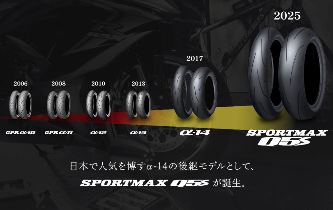 ダンロップ SPORTMAX Q5S 120/70/17 190/50/17 DUNLOP（ダンロップ