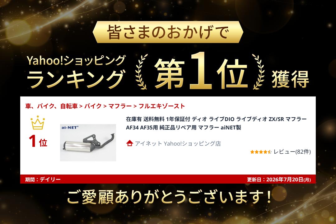 専用になります。他の方ダメです aiNET（アイネット） 在庫有 送料無料 1年保証付 ディオ ライブDIO