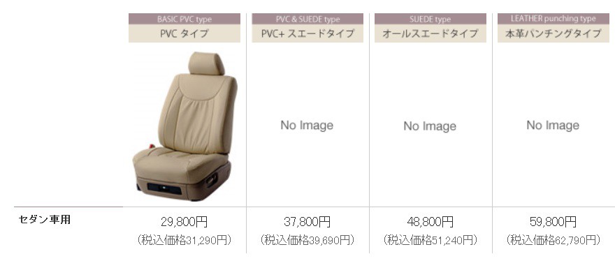 チェイサー シートカバー GX/JZS9# PVC ベレッツァ 品番：5264