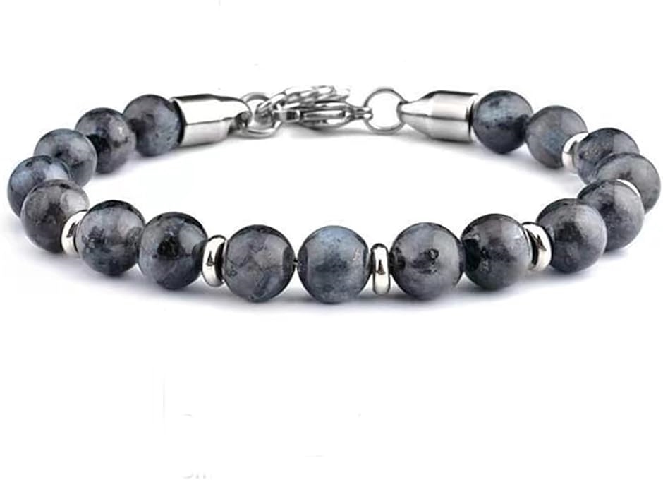 メンズブレスレット レディースブレスレット 8MM(T-05)