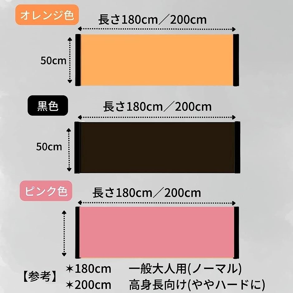 スライドボード トレーニング スライディングボード シューズカバー 付き( オレンジ,  180cm)｜horikku｜05