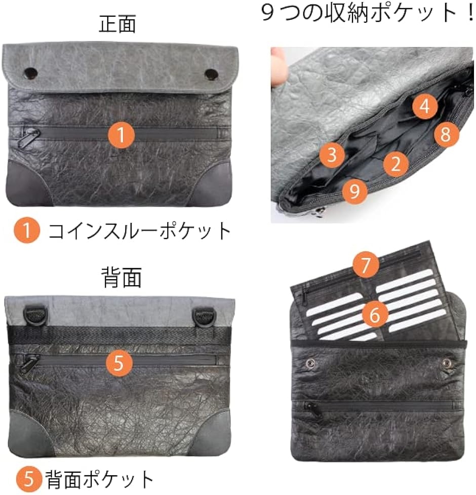 財布バッグ ショルダーバッグ メンズ サコッシュ ミニポーチ
