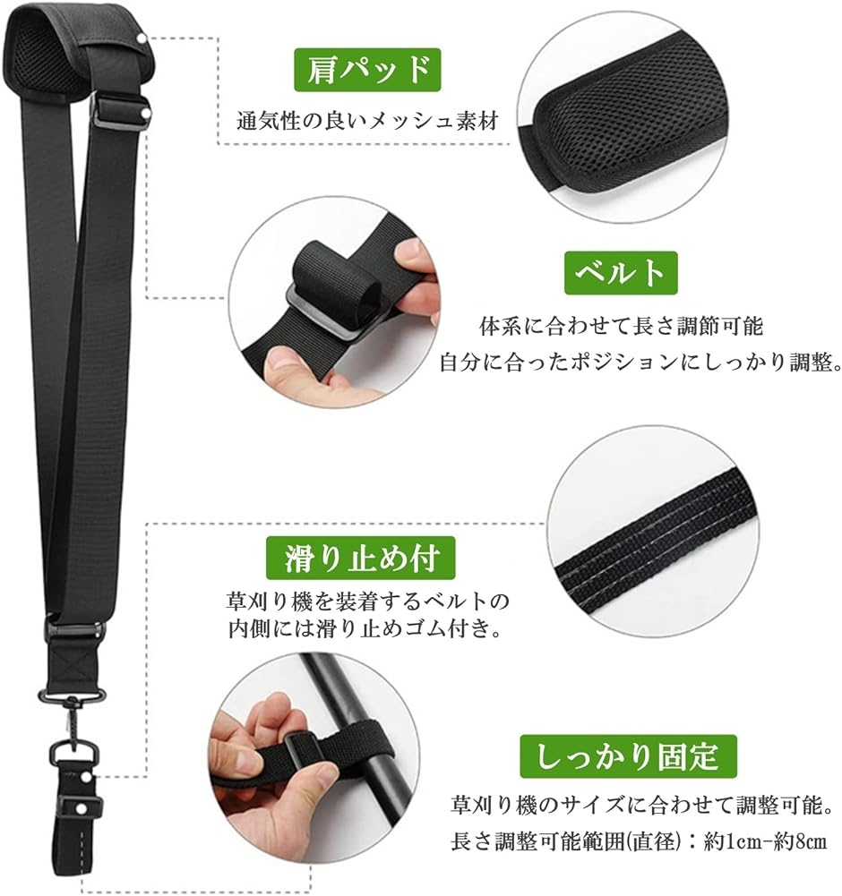 草刈り機　充電式　伸縮可能　肩掛けバンド　家庭用　残量表示 草刈り機 充電式 伸縮可能 肩掛けバンド 家庭用 残量表示 Type-C充電