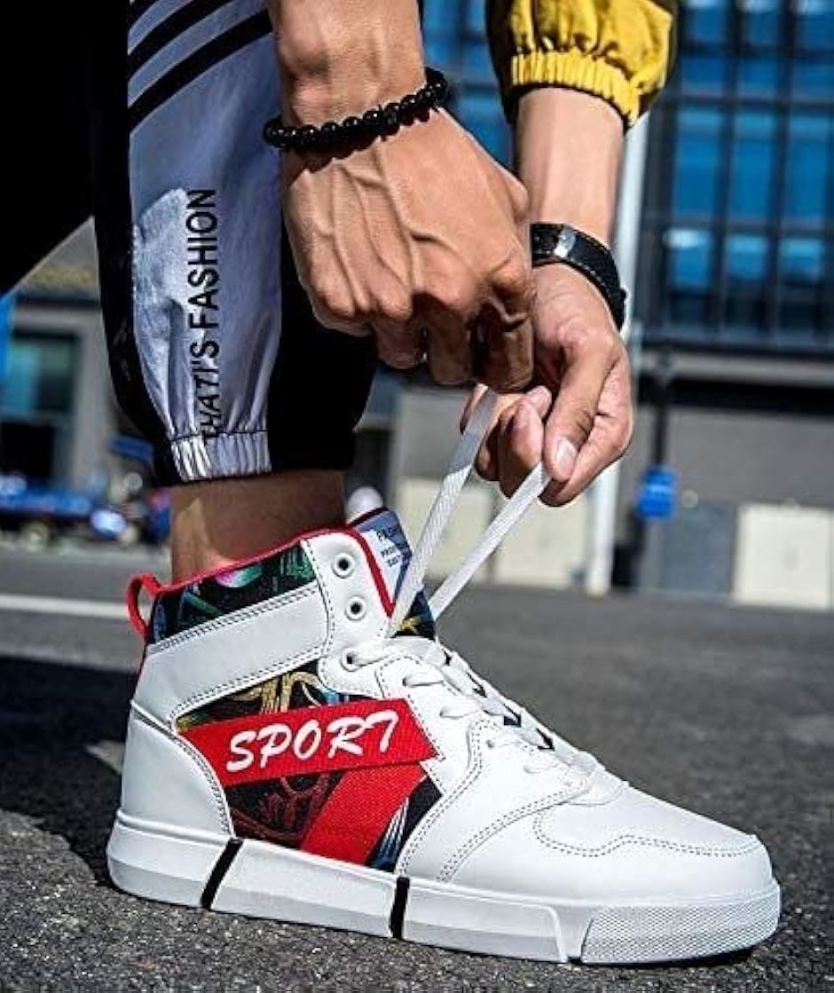 アスペルシオ ハイカット シューズ スニーカー メンズ カラフル 運動靴